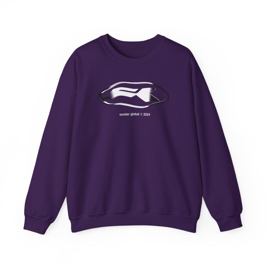 Sonder Chrome Sr Logo Baby Unisex Heavy Blend™ Crewneck Sweatshirt