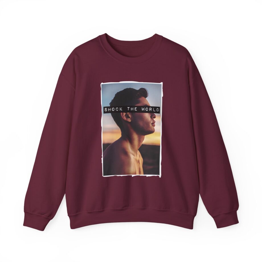 Ryan Garcia Shock the World Unisex Heavy Blend™ Crewneck Sweatshirt