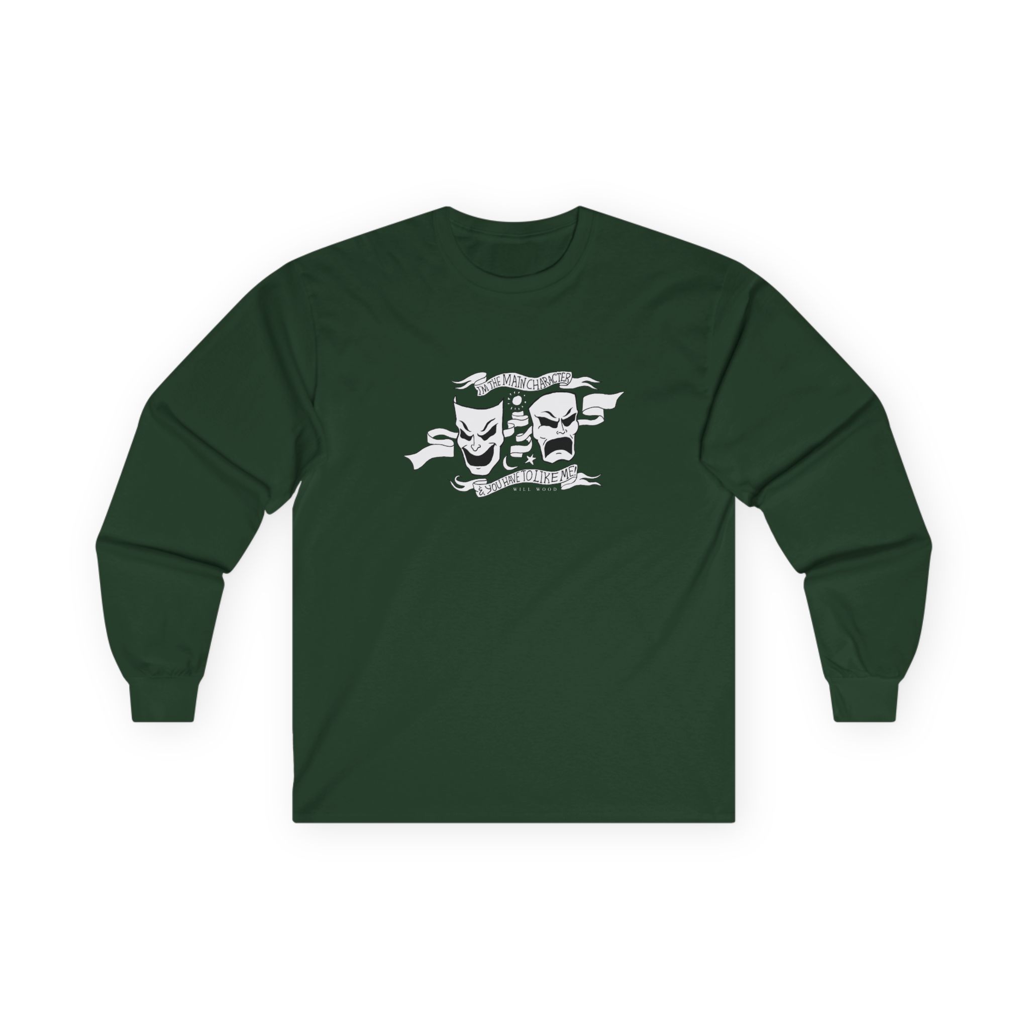 Will Wood the Main Character Unisex Ultra Cotton Long Sleeve Tee