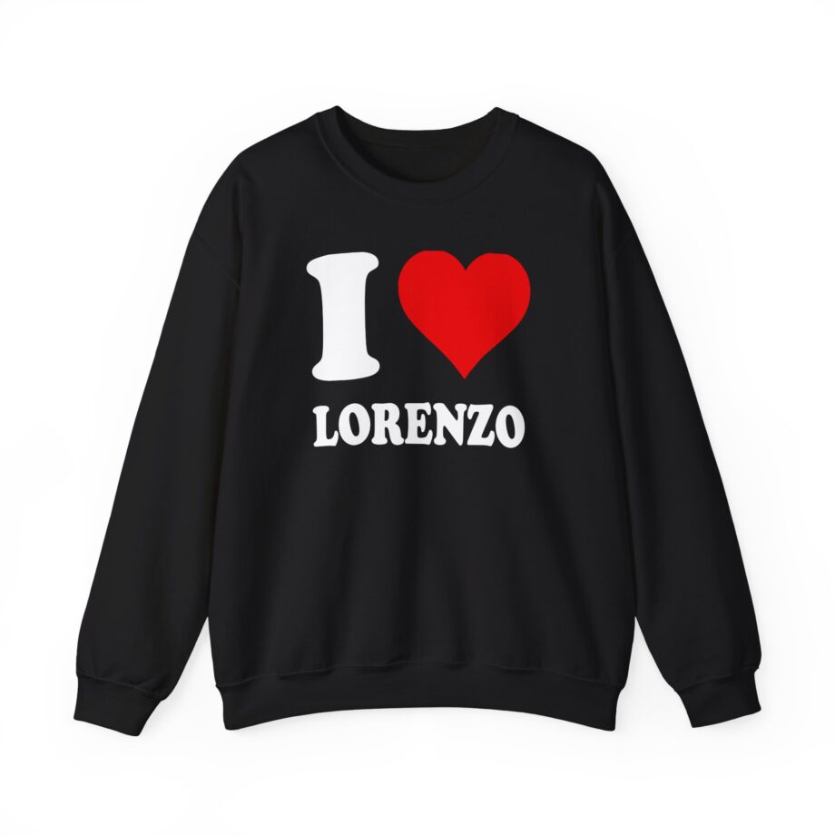 I Love Lorenzo Unisex Heavy Blend™ Crewneck Sweatshirt
