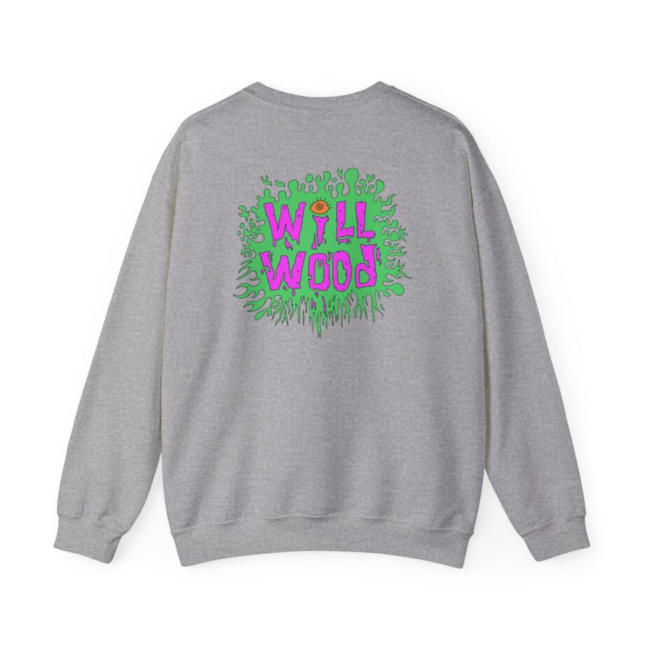 Will Wood Death of the Author Unisex Heavy Blend™ Crewneck Sweatshirt