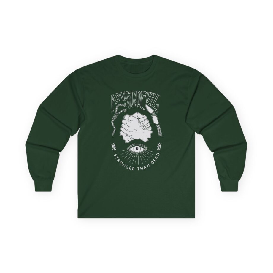 Amigo the Devil Stronger Unisex Ultra Cotton Long Sleeve Tee