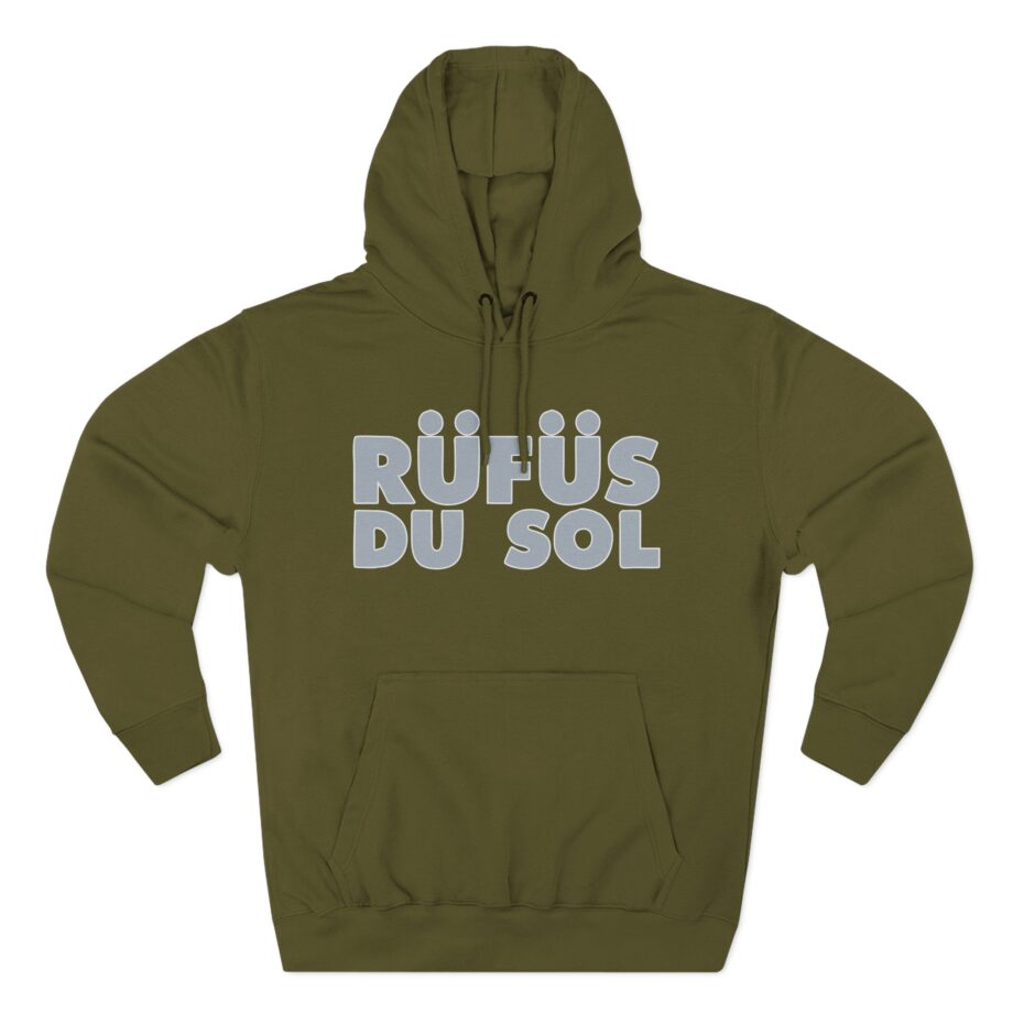 Rüfüs Du Sol Three-Panel Fleece Hoodie
