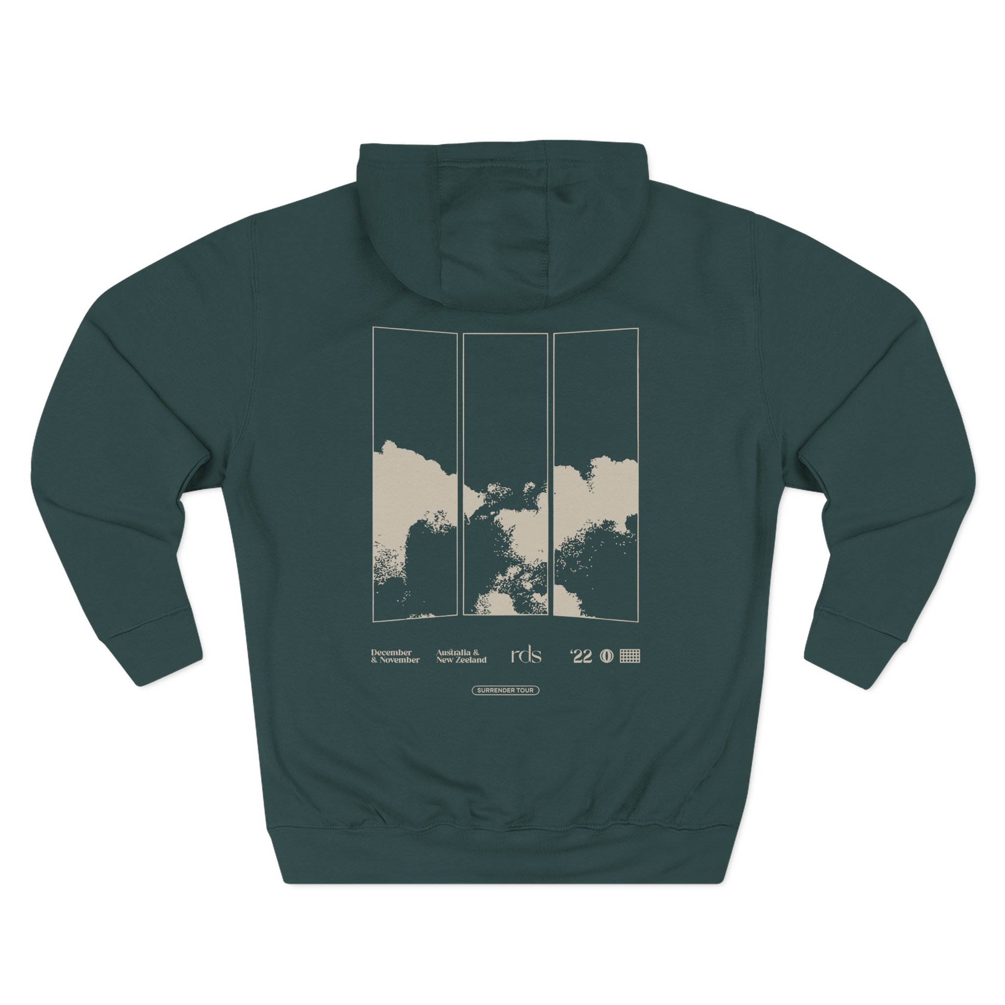Rufus Du Sol Three-Panel Fleece Hoodie