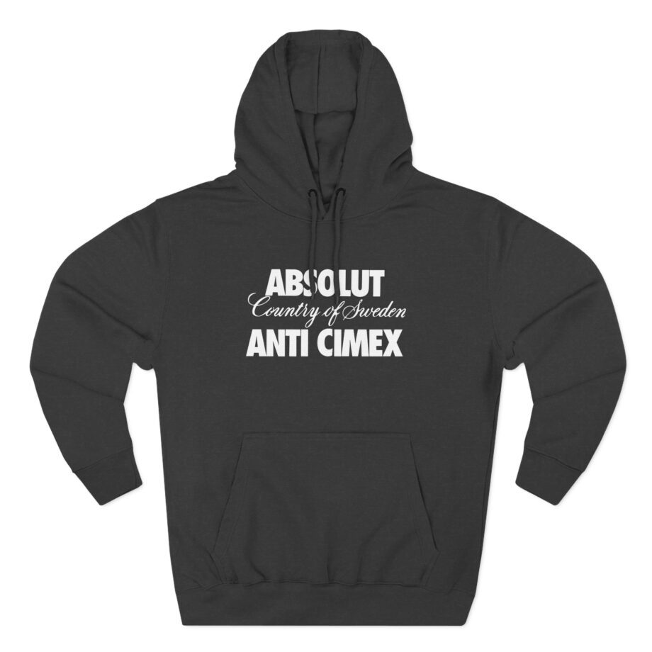 Anti Cimex Absolut Country of Sweden Three-panel Fleece Hoodie