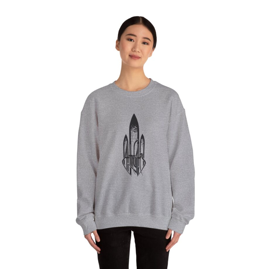 At the Gates the Red in the Sky is Ours Unisex Heavy Blend Crewneck Sweatshirt