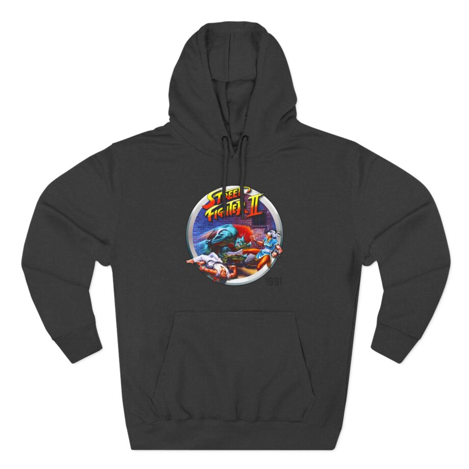 Ishowspeed Street Fighter Three-Panel Fleece Hoodie