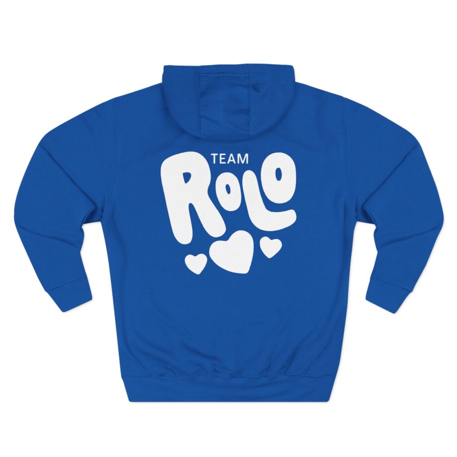 Harlow and Popcorn Stars Three-Panel Fleece Hoodie