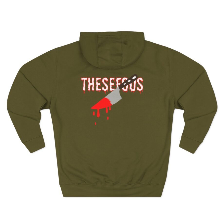These Foos Three-Panel Fleece Hoodie