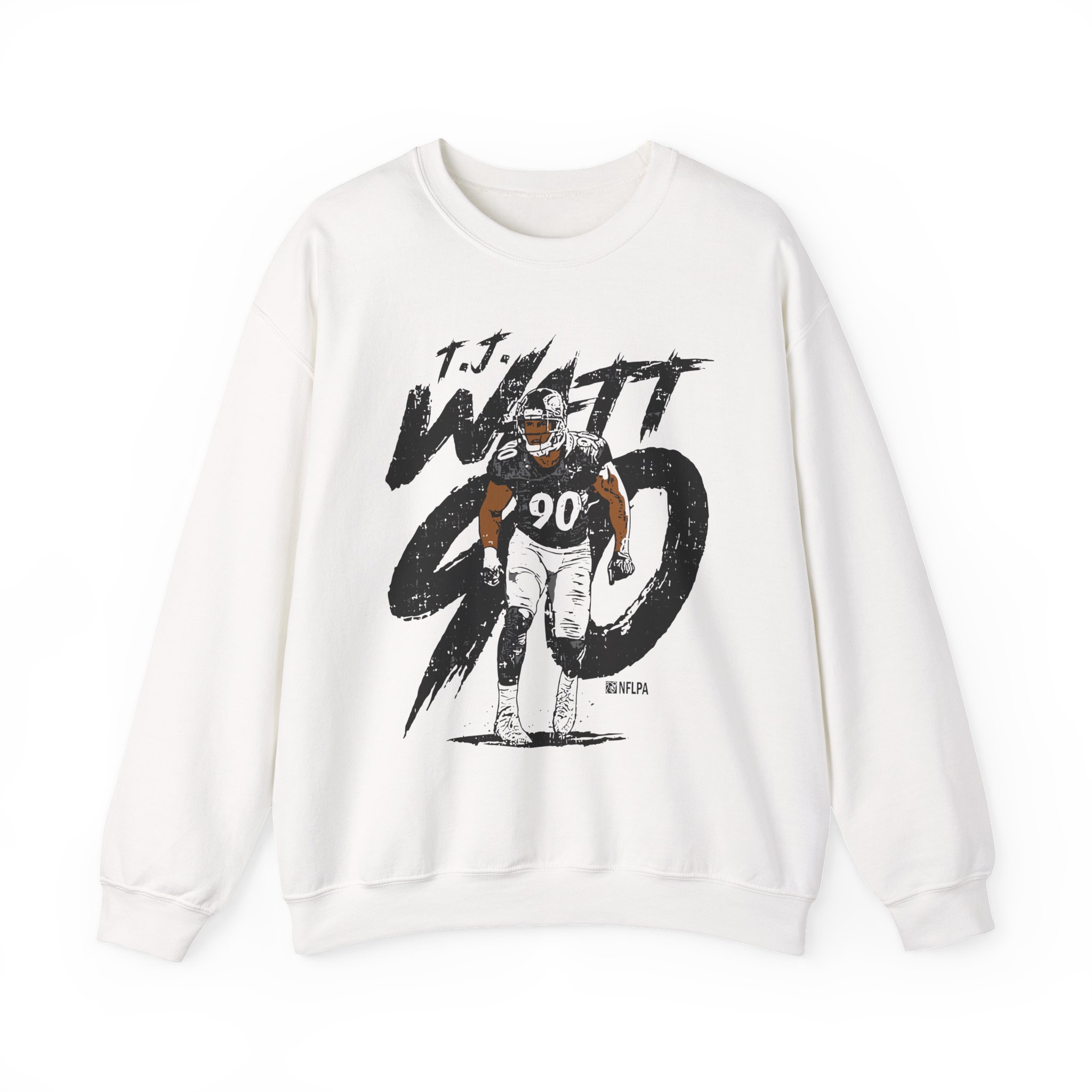 Tj Watt Rough Unisex Heavy Blendâ„¢ Crewneck Sweatshirt