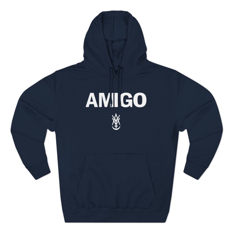 Amigo the Devil Seal the Deal Three-Panel Fleece Hoodie