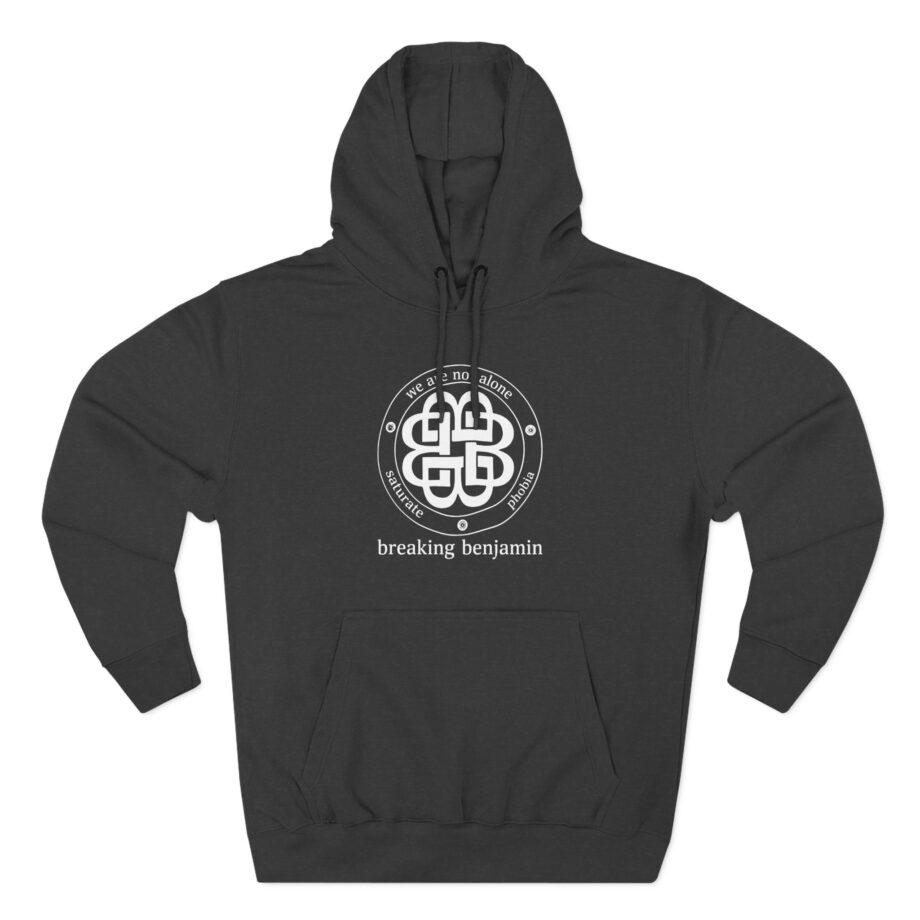 Breaking Benjamin Legacy Logo Three-Panel Fleece Hoodie