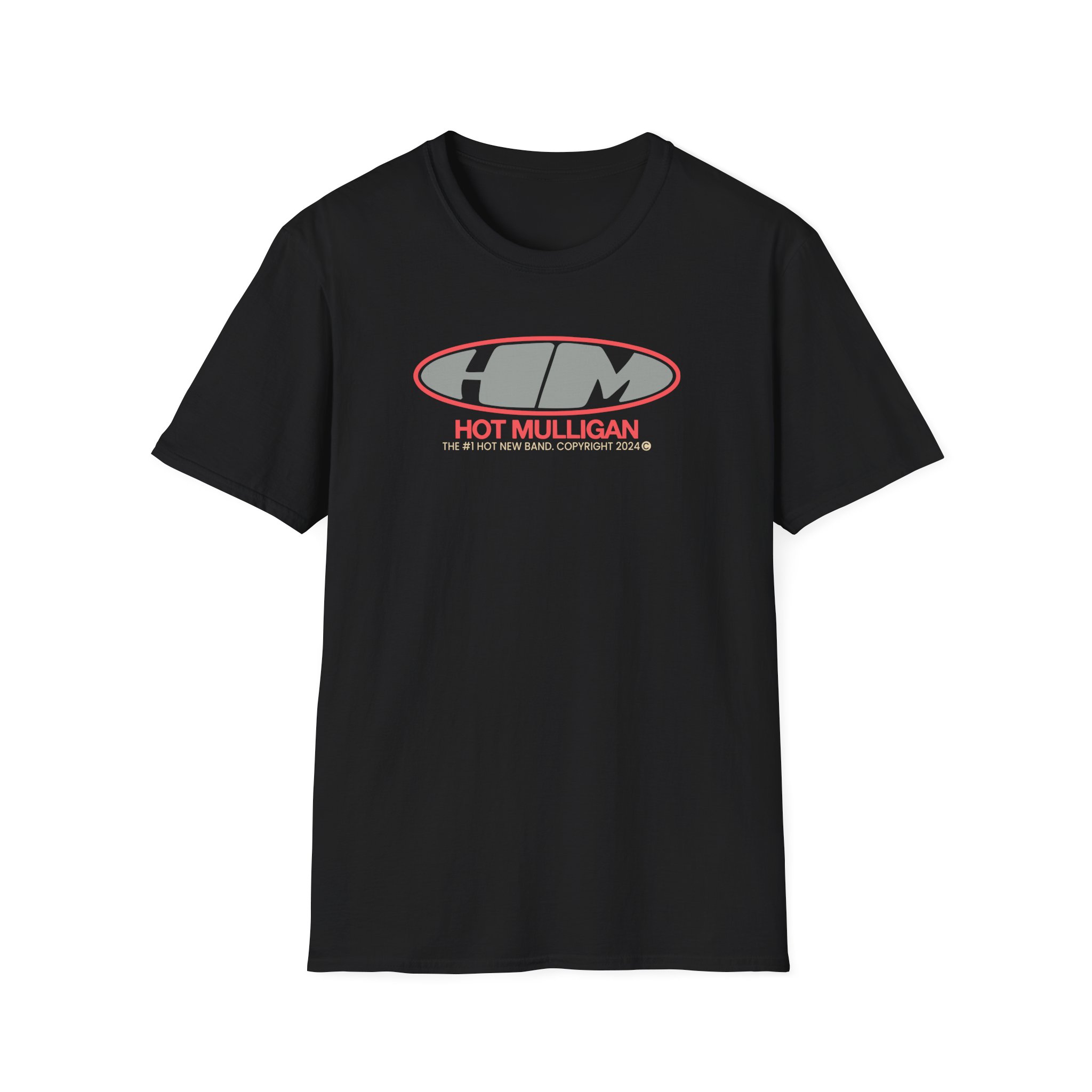 Hot Mulligan Oval Logo Unisex Softstyle T-Shirt