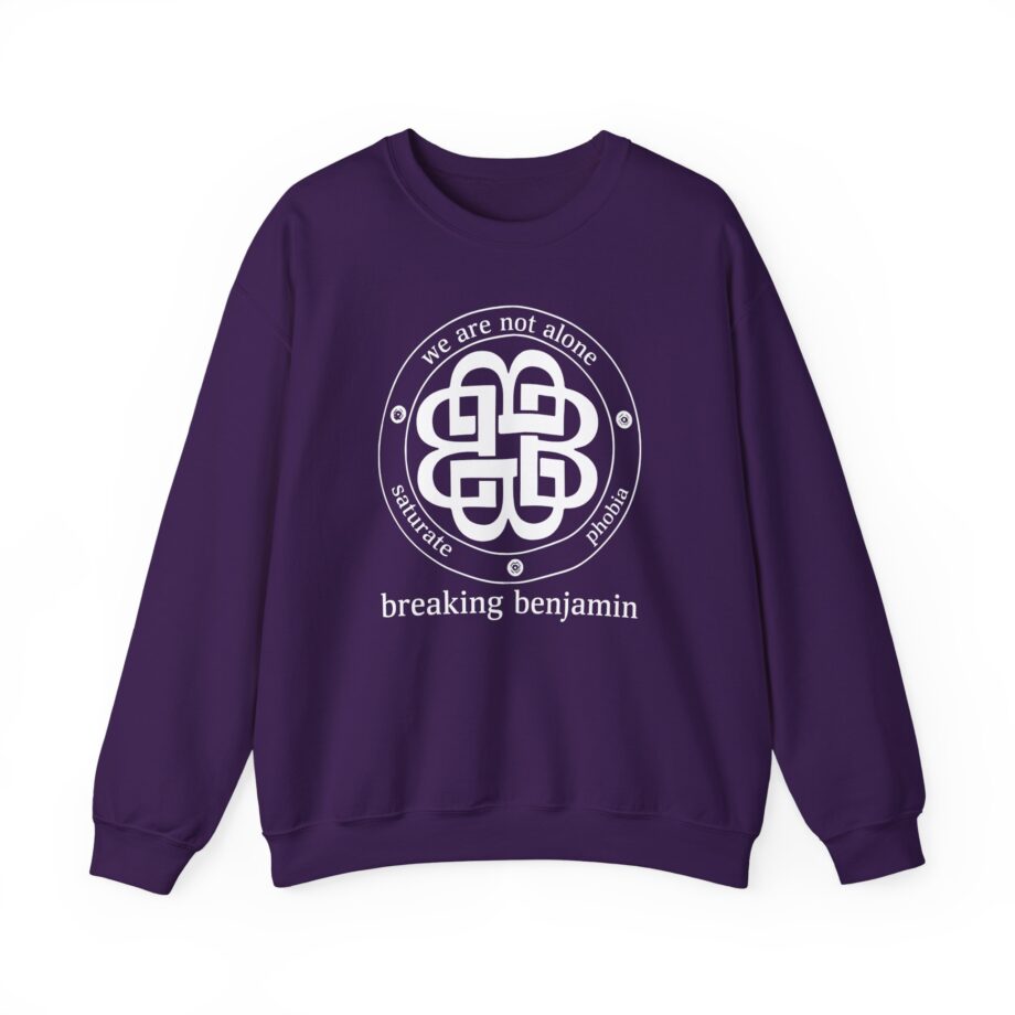 Breaking Benjamin Spike Logo Unisex Heavy Blend Crewneck Sweatshirt