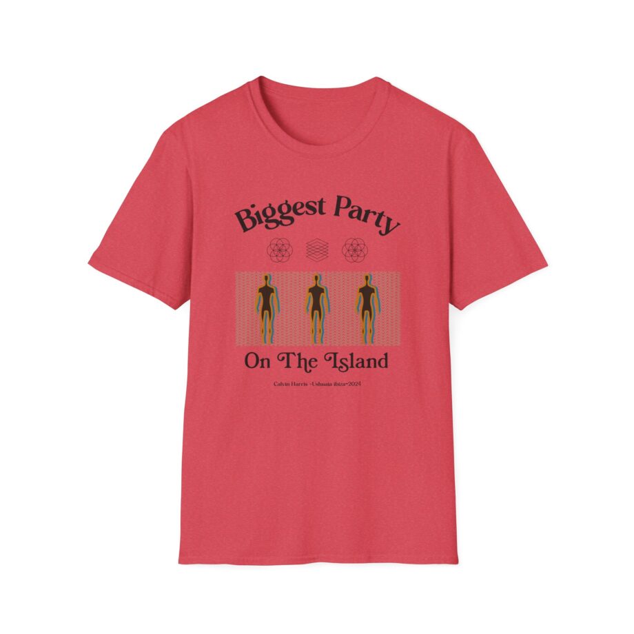 Calvin Harris Ushuaia Higher Island Party Unisex Softstyle T-Shirt