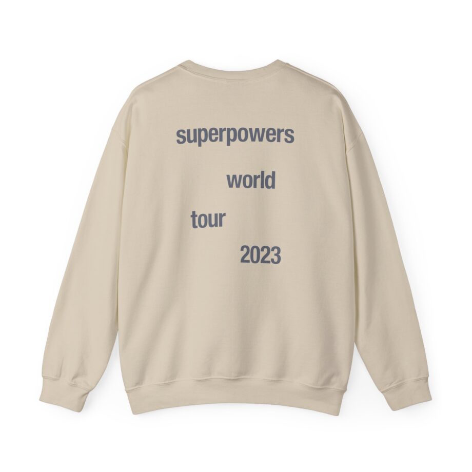 Daniel Caesar Superpowers World Tour Unisex Heavy Blend™ Crewneck Sweatshirt