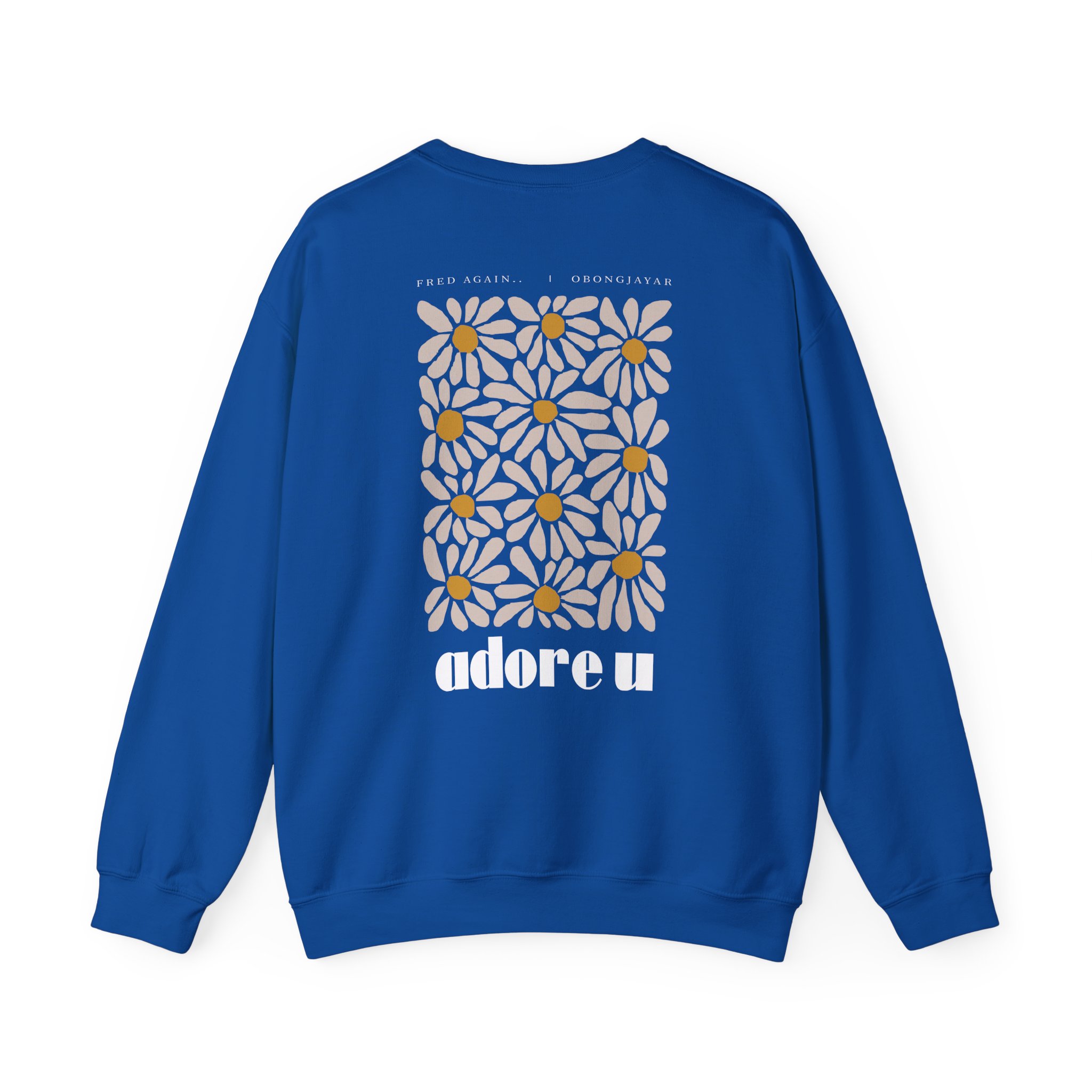 Adore U x Fred Again Unisex Heavy Blendâ„¢ Crewneck Sweatshirt