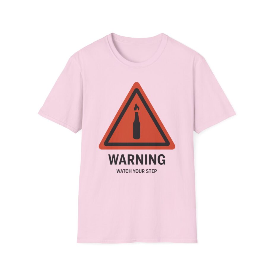 Summit1g Warning Watch Your Step Unisex Softstyle T-Shirt