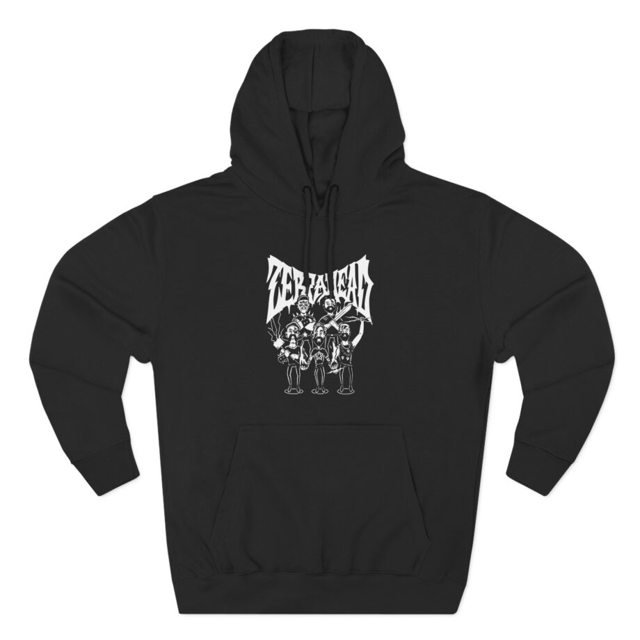 Zebrahead Goth Three-Panel Fleece Hoodie