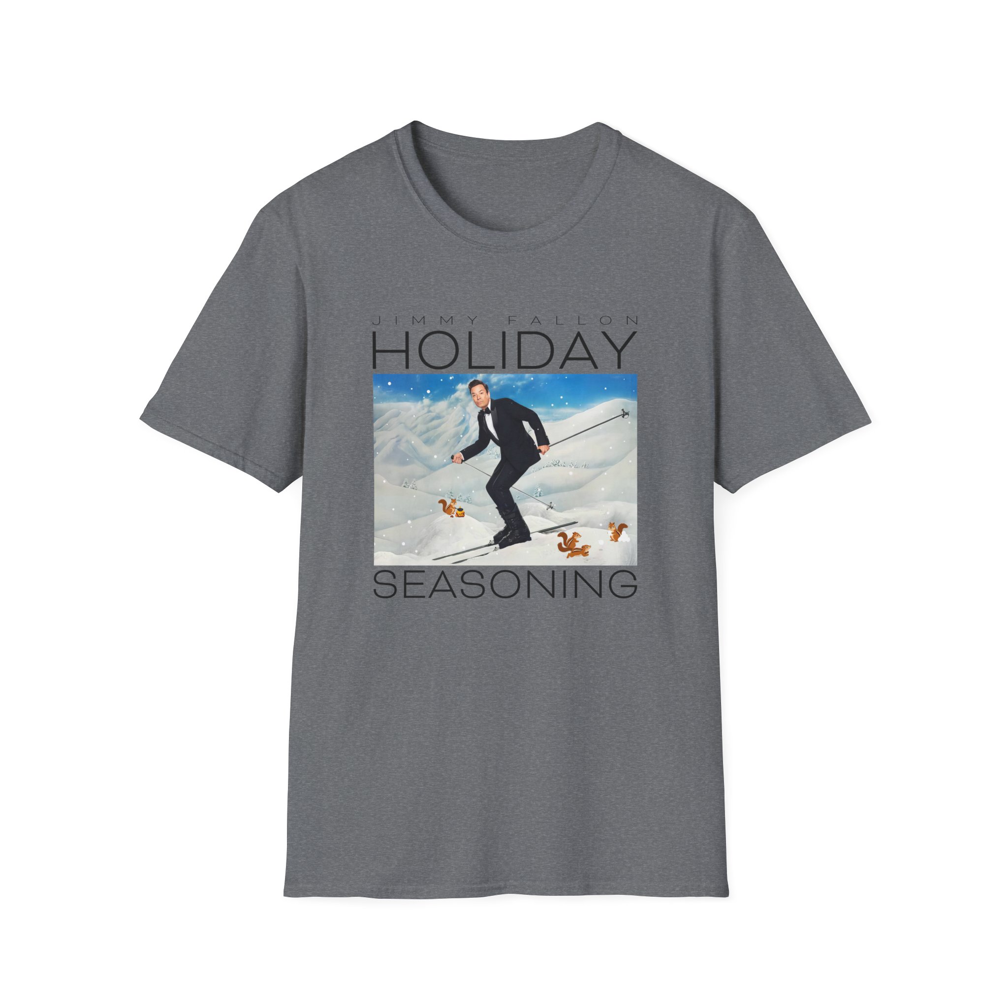 Jimmy Fallon Holiday Seasoning Unisex Softstyle T-Shirt