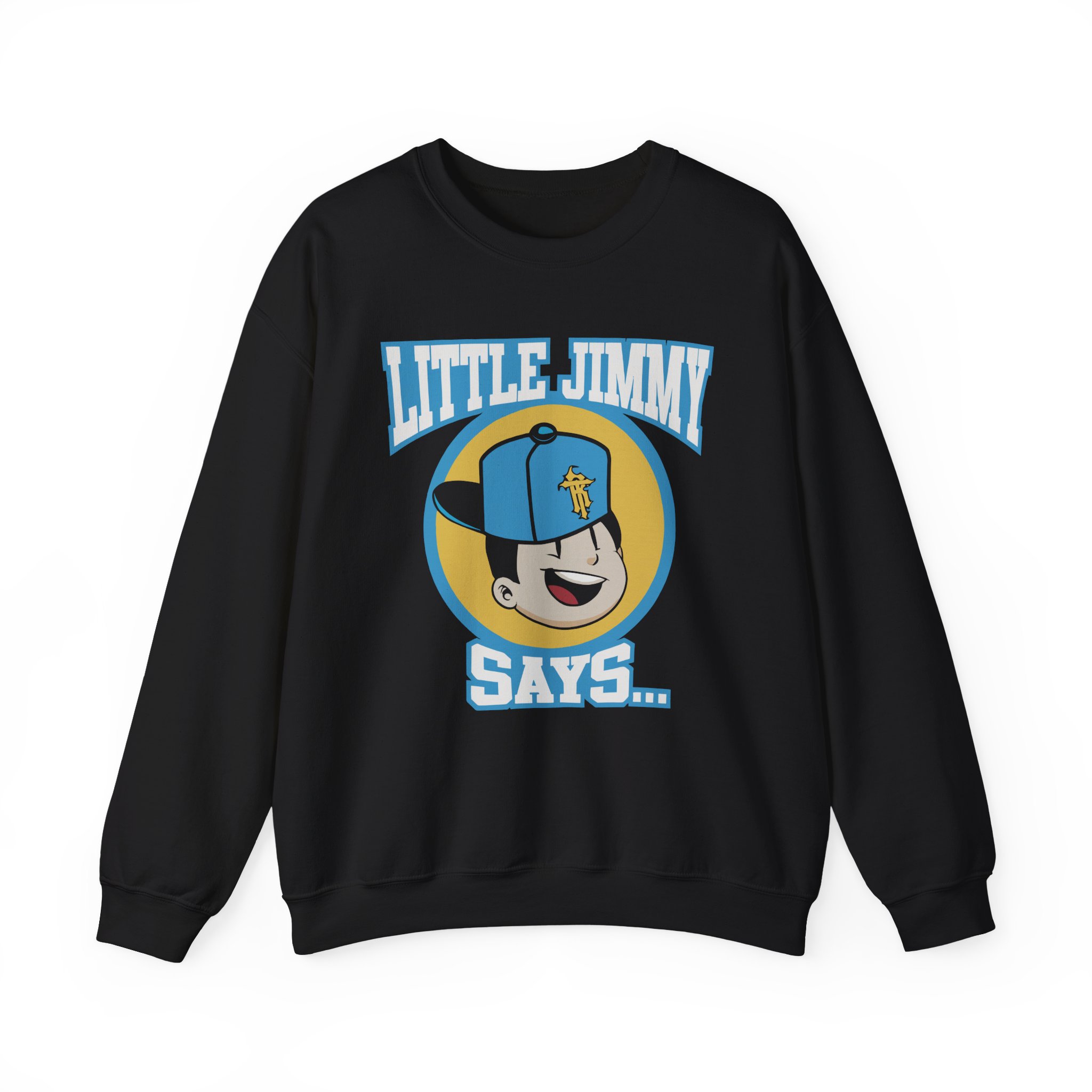 R Truth Little Jimmy Unisex Heavy Blendâ„¢ Crewneck Sweatshirt