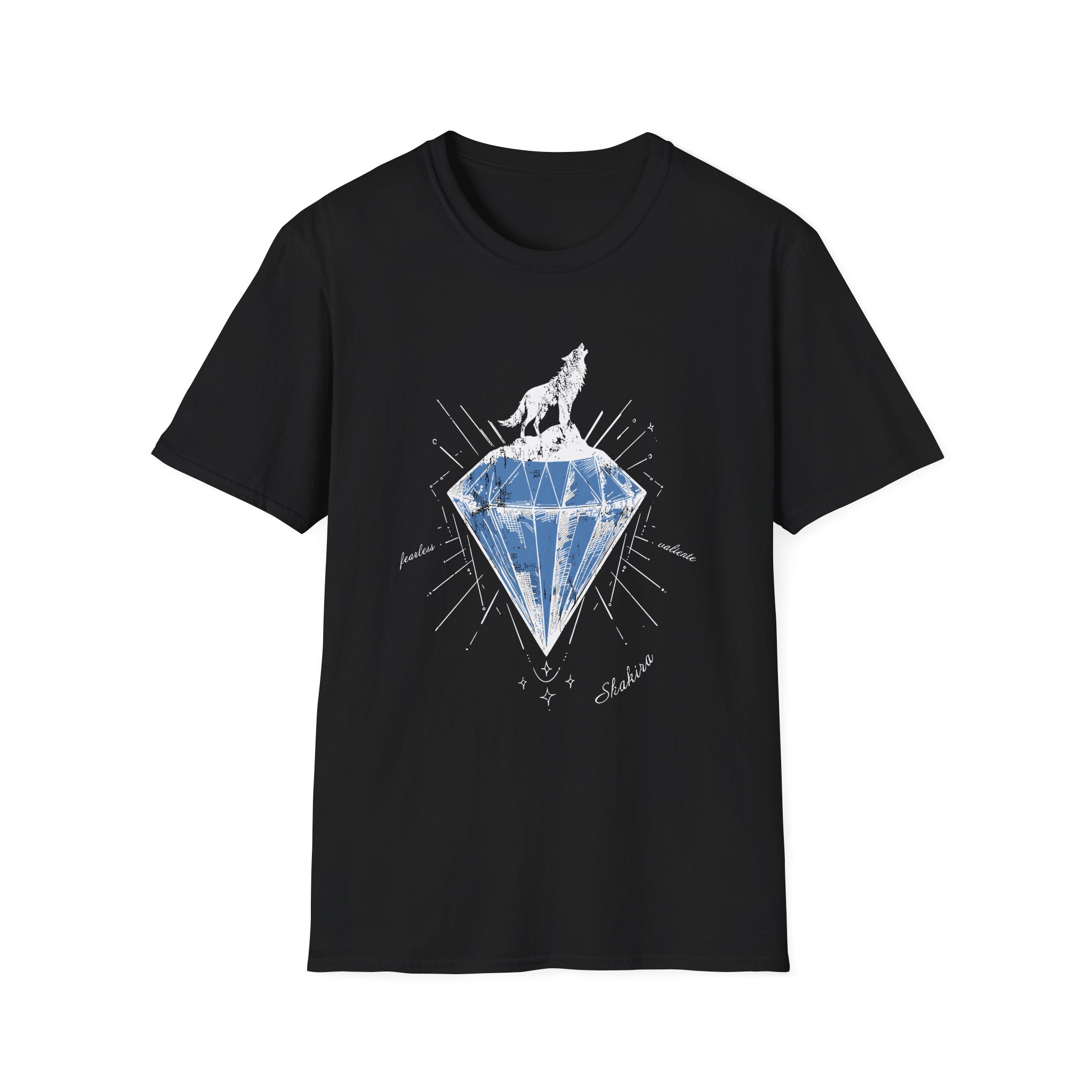 Shakira Diamond Wolf Unisex Softstyle T-Shirt
