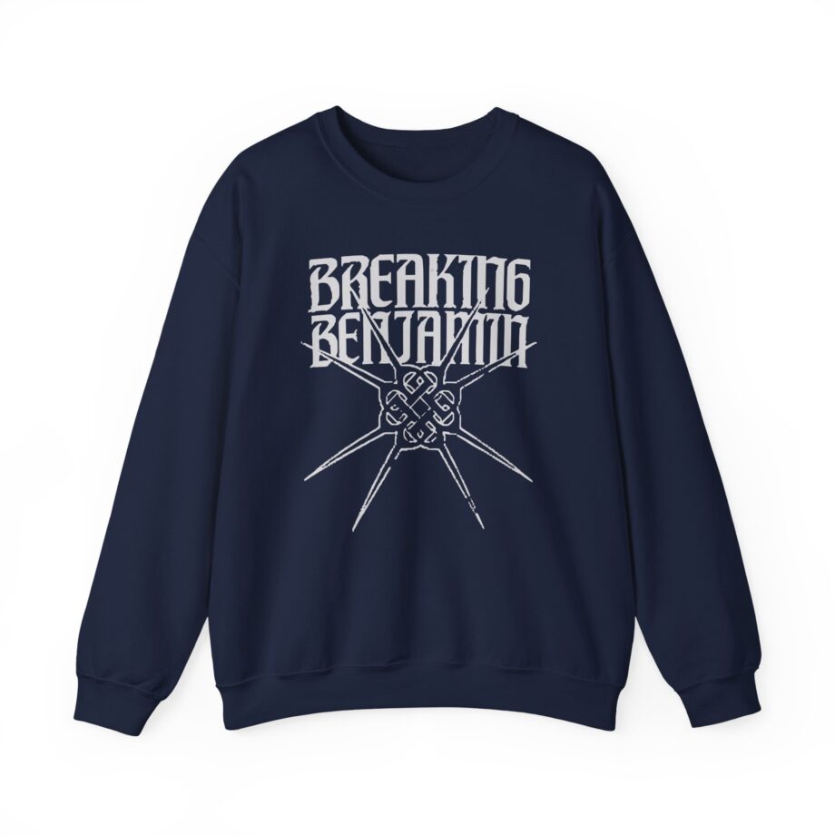 Breaking Benjamin Spike Logo Unisex Heavy Blend Crewneck Sweatshirt
