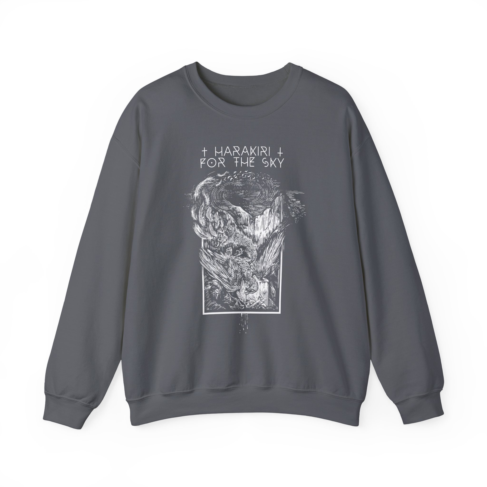 Harakiri for the Sky Dead Vulture Unisex Heavy Blendâ„¢ Crewneck Sweatshirt
