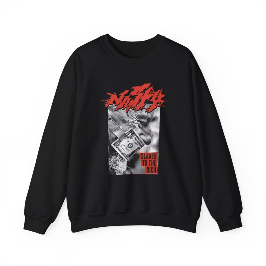 Nasty Slaves to the Rich Unisex Heavy Blend™ Crewneck Sweatshirt