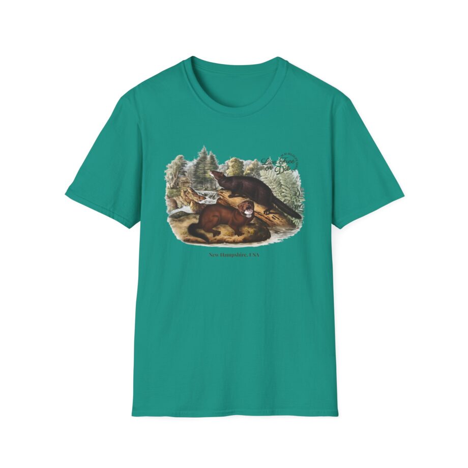 Live Free or Die in Mogul Hampshire Unisex Softstyle T-Shirt