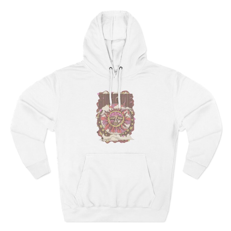 Sublime Trippy Sun Three-Panel Fleece Hoodie