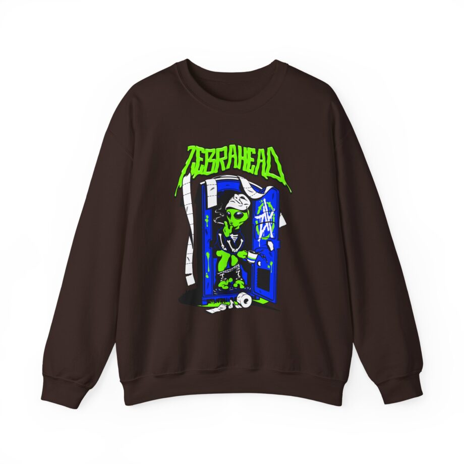 Zebrahead White ZH Coffee break Unisex Heavy Blend™ Crewneck Sweatshirt