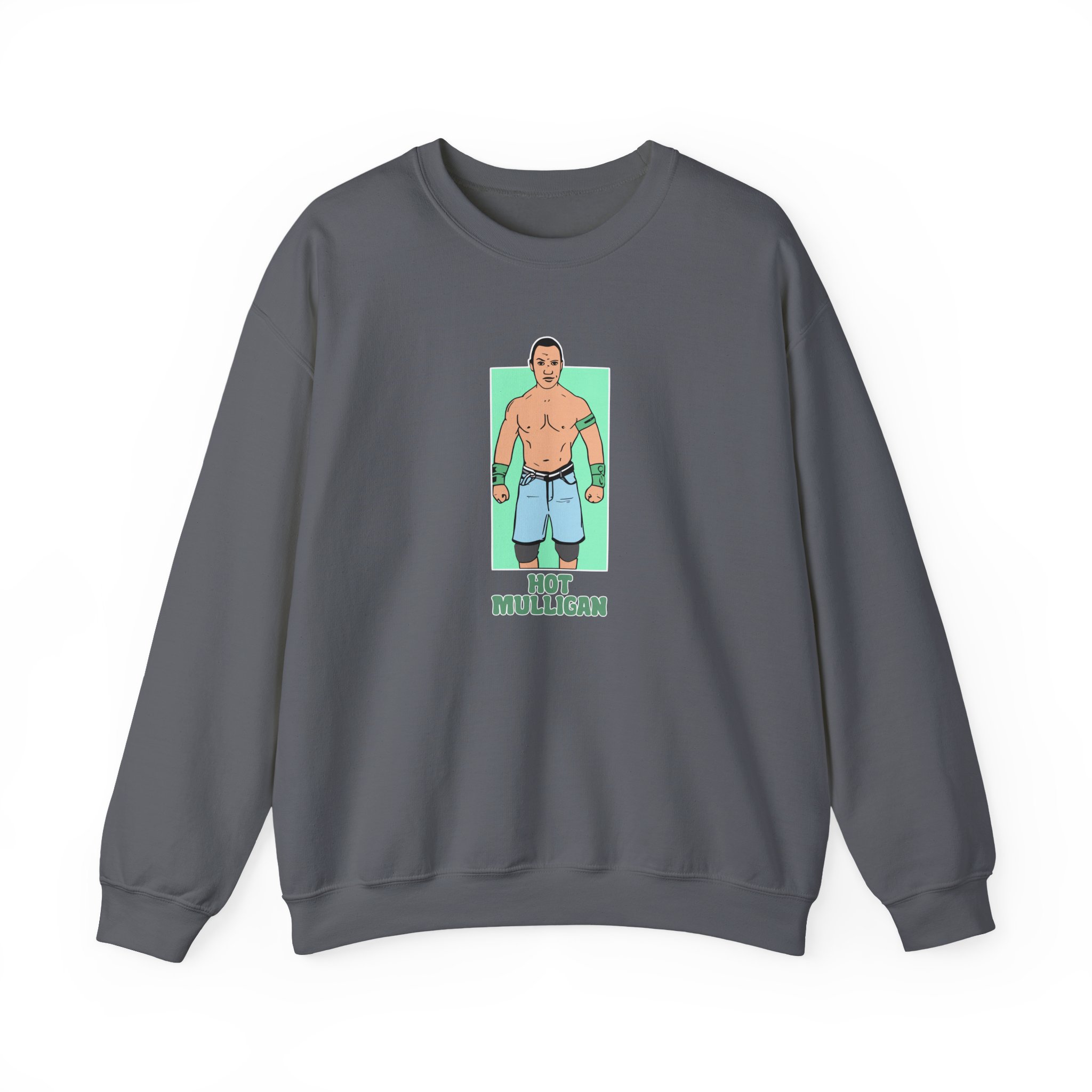 Hot Mulligan People's Eyebrow Unisex Heavy Blendâ„¢ Crewneck Sweatshirt