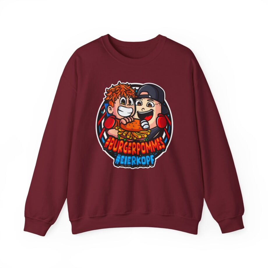 Burger Pommes eierkopf Unisex Heavy Blend™ Crewneck Sweatshirt