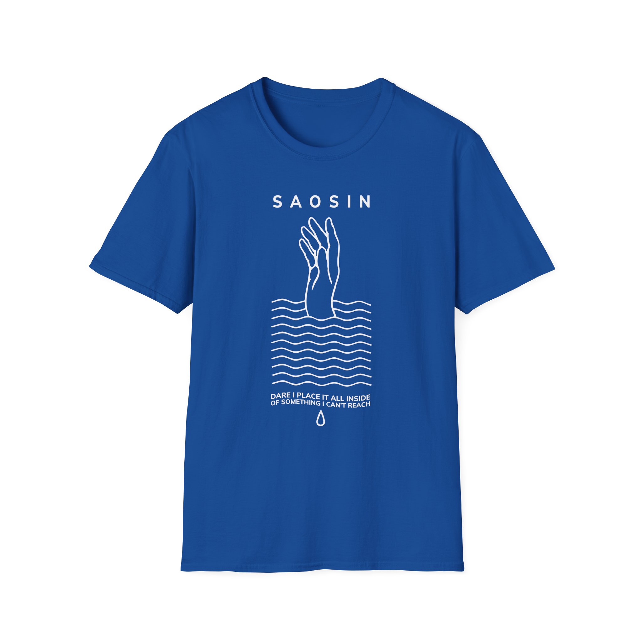 Saosin Illusion & Control Lyric Unisex Softstyle T-Shirt