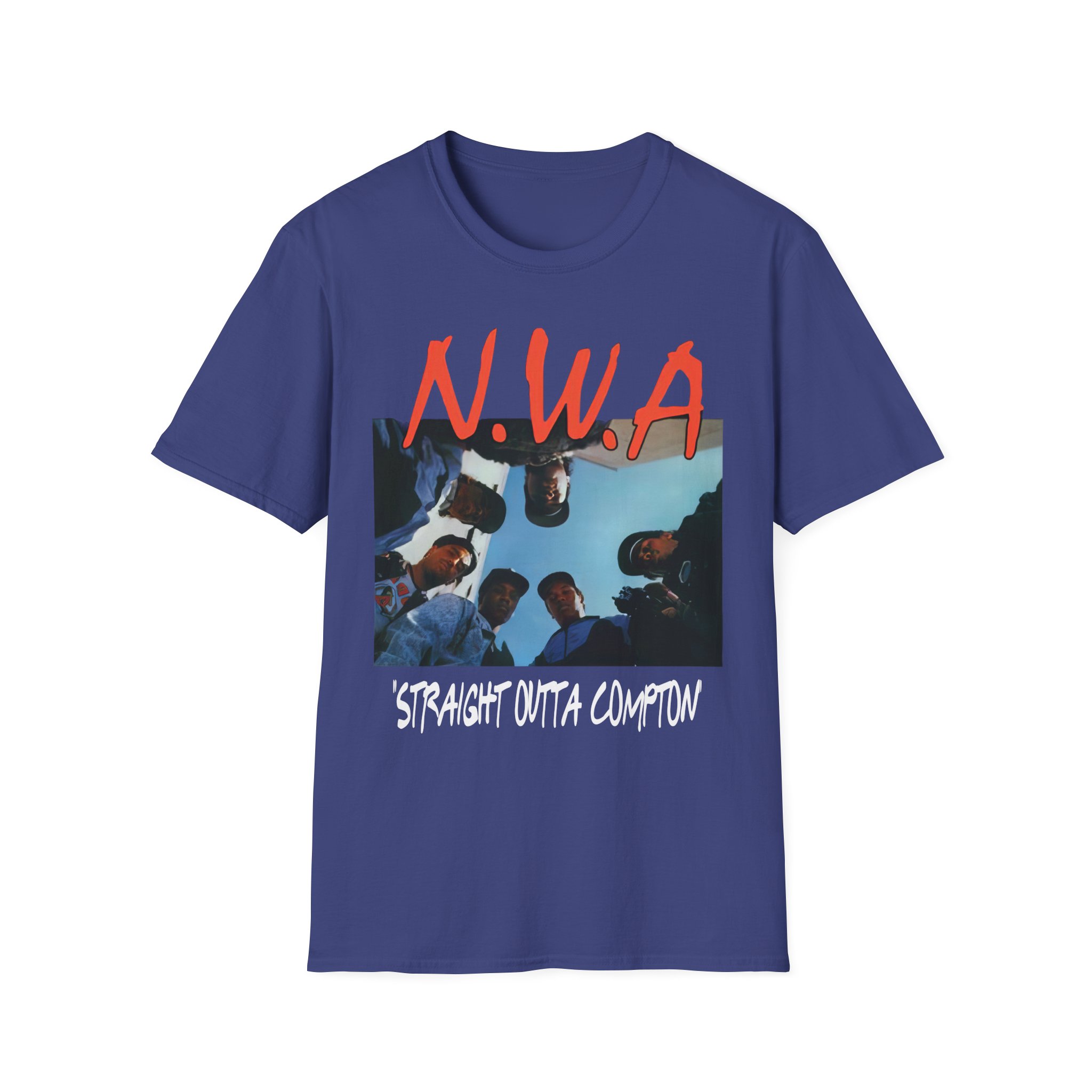 NWA Straight Outta Compton Unisex Softstyle T-Shirt
