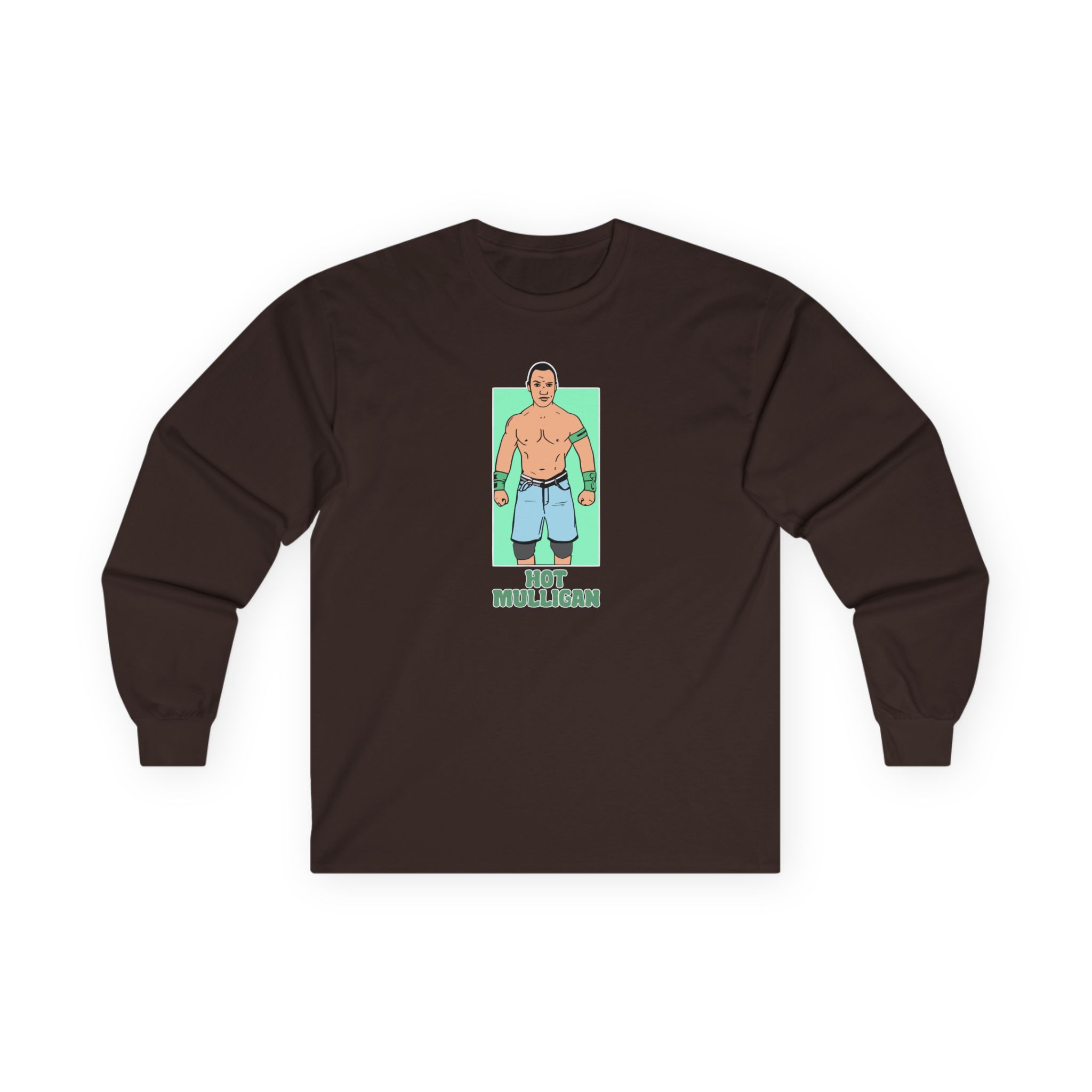 Hot Mulligan People's Eyebrow Unisex Ultra Cotton Long Sleeve Tee