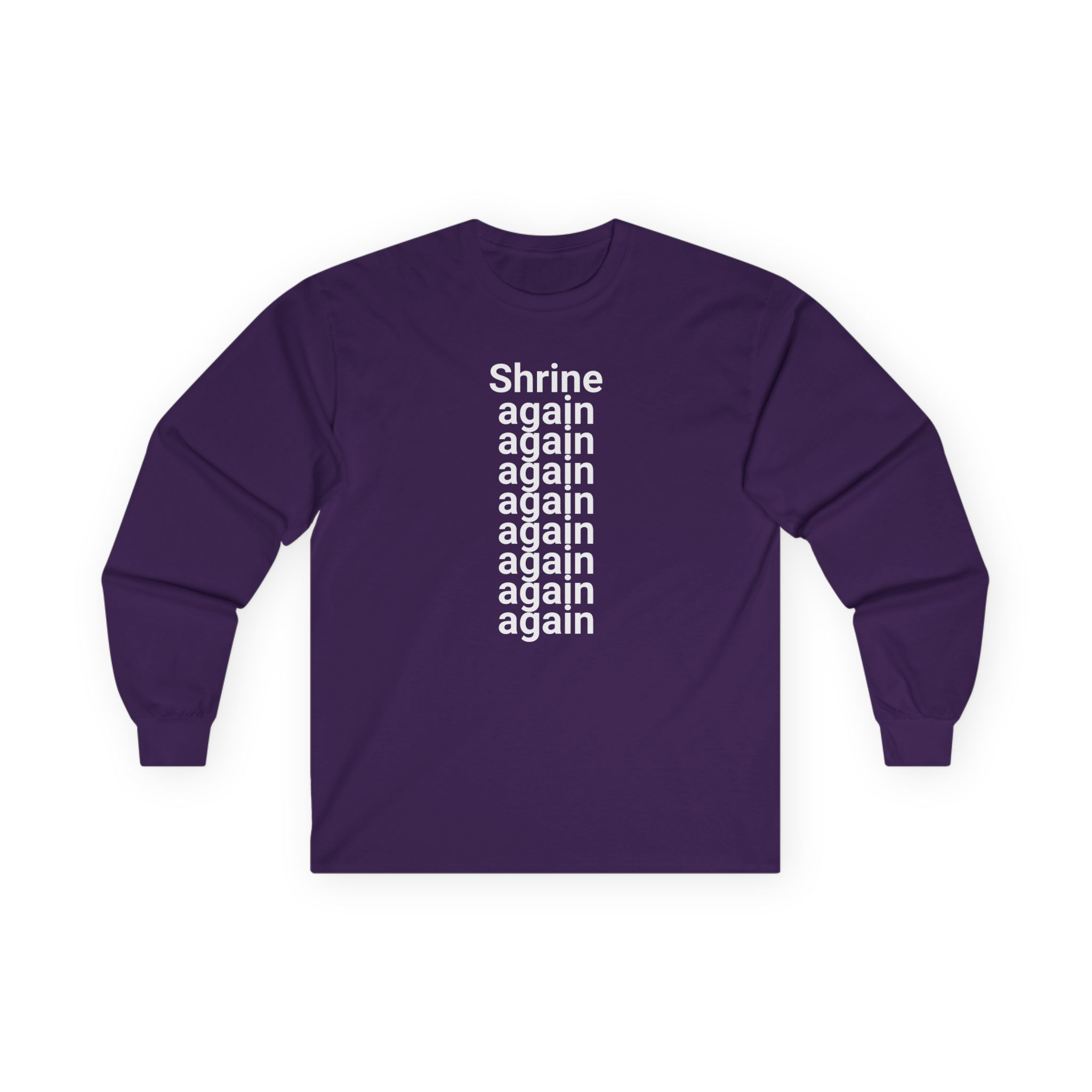 Fred Again Shrine Again Unisex Ultra Cotton Long Sleeve Tee