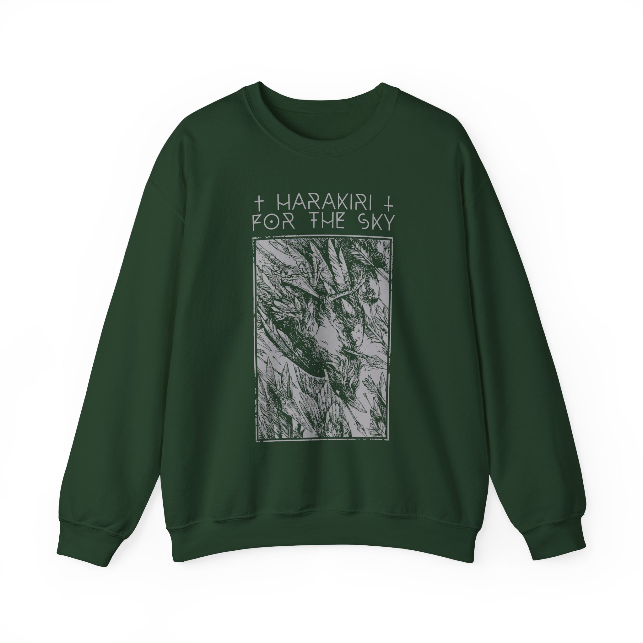 Harakiri For The Sky Feather Unisex Heavy Blendâ„¢ Crewneck Sweatshirt