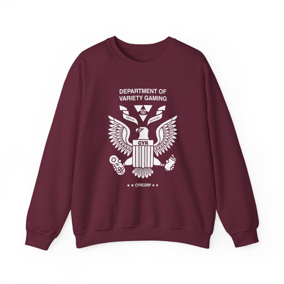 Esfand  Otk Department of Variety Gaming Unisex Heavy Blend™ Crewneck Sweatshirt