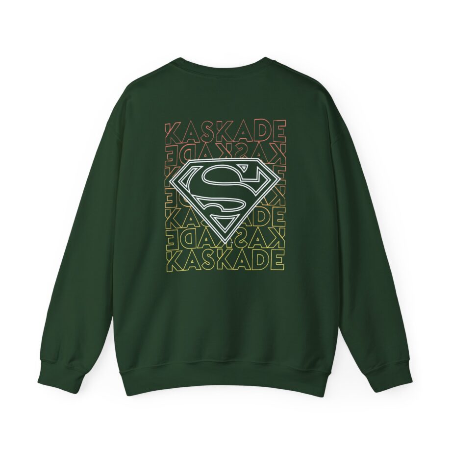 Kaskade X Superman Stacked Unisex Heavy Blend™ Crewneck Sweatshirt