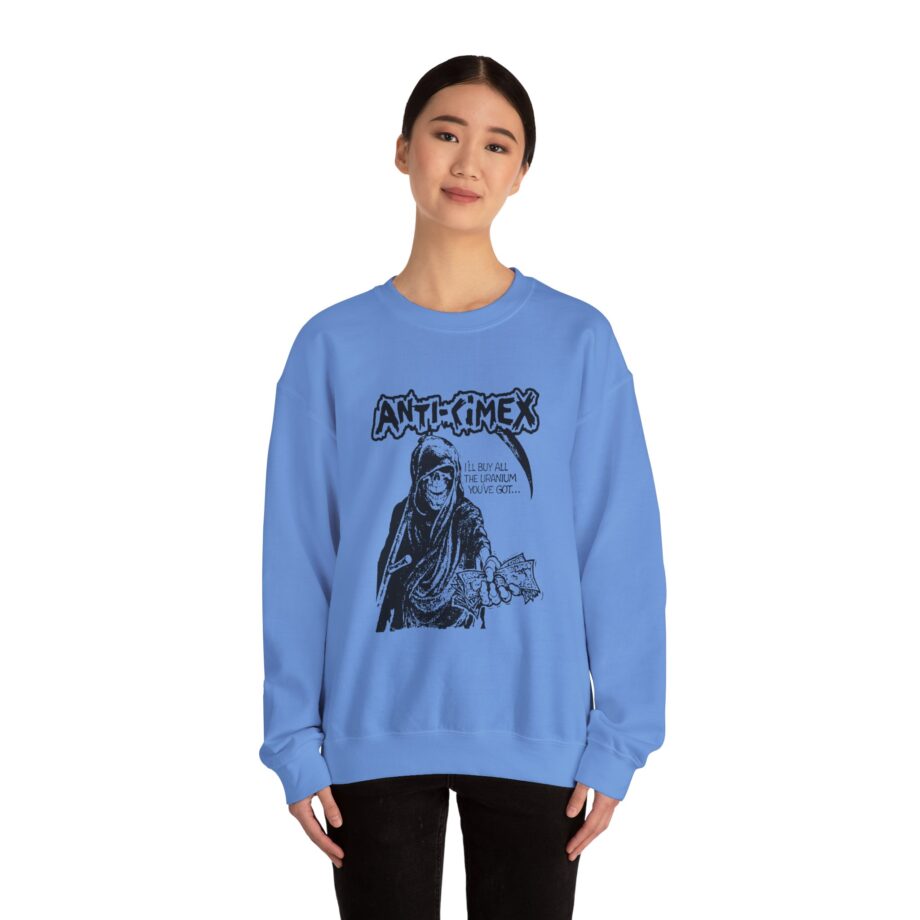 Anti Cimex Uranium Unisex Heavy Blend Crewneck Sweatshirt