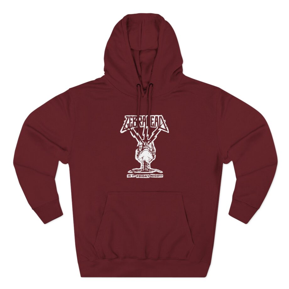 Zebrahead Lightning Skull Friday night tour Three-Panel Fleece Hoodie