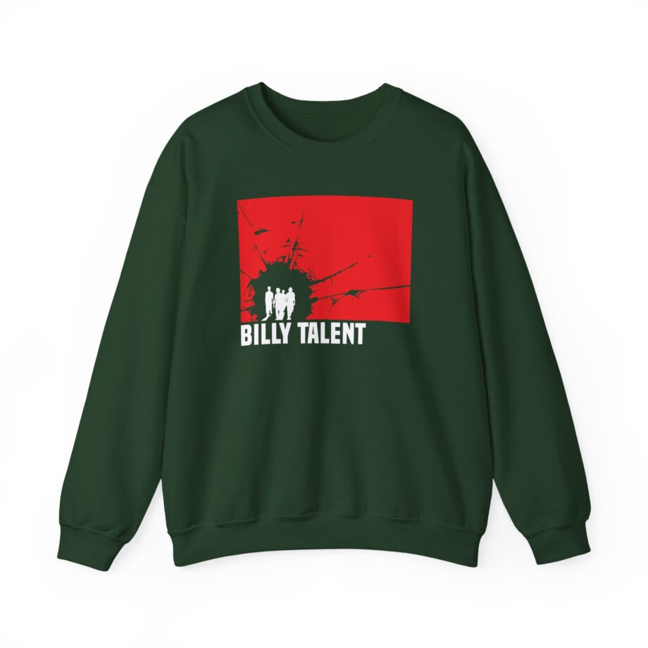 Billy Talent Red Square  Unisex Heavy Blend™ Crewneck Sweatshirt
