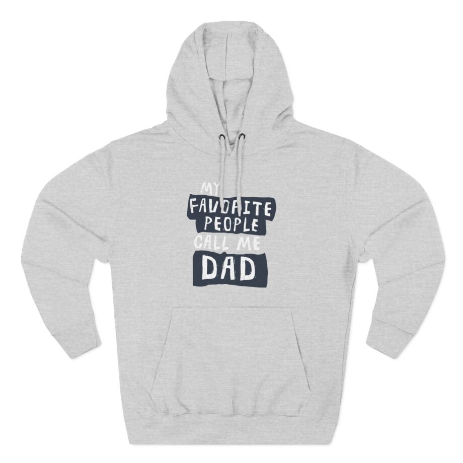 Afroman My Favorite People Call Me Dad Three-Panel Fleece Hoodie