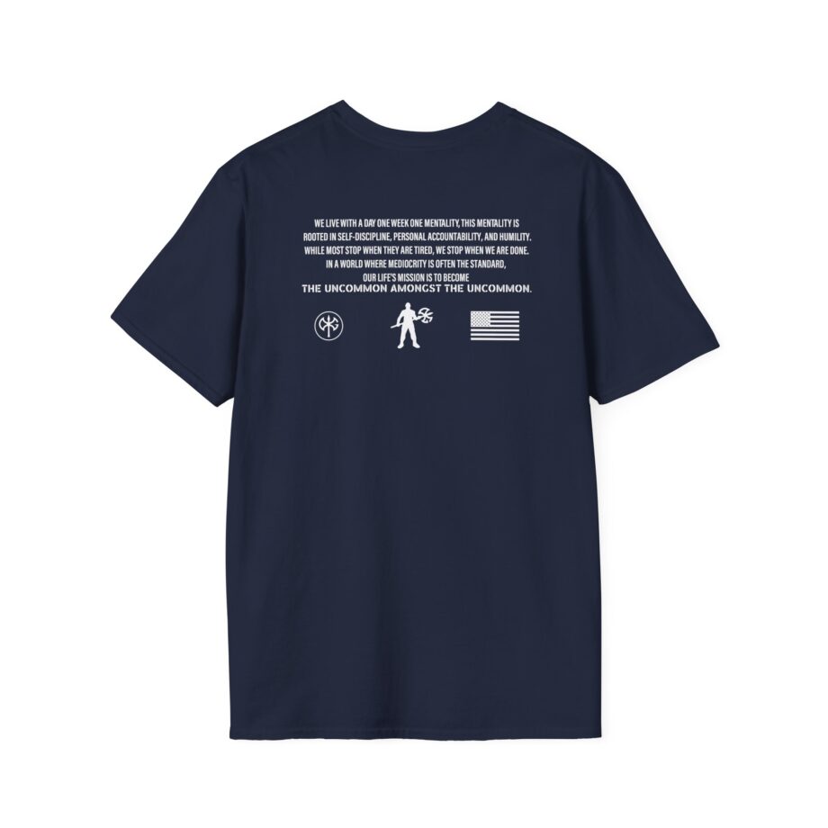 David Goggins Ethos Slogan Unisex Softstyle T-Shirt