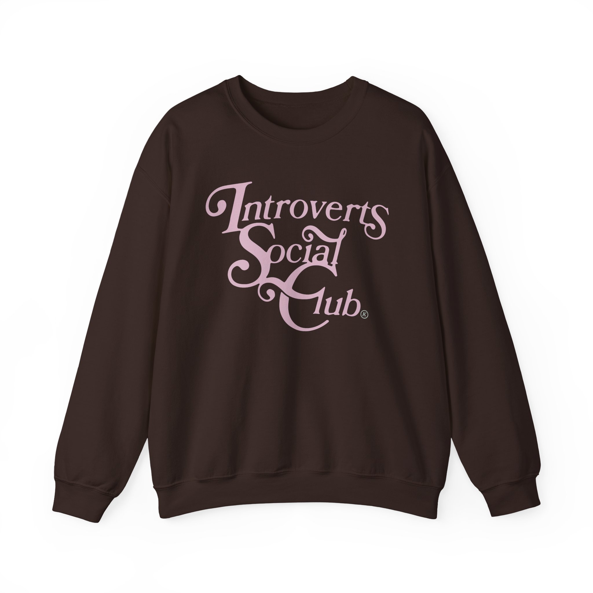 Kallmekris Introverts Social Club Unisex Heavy Blendâ„¢ Crewneck Sweatshirt