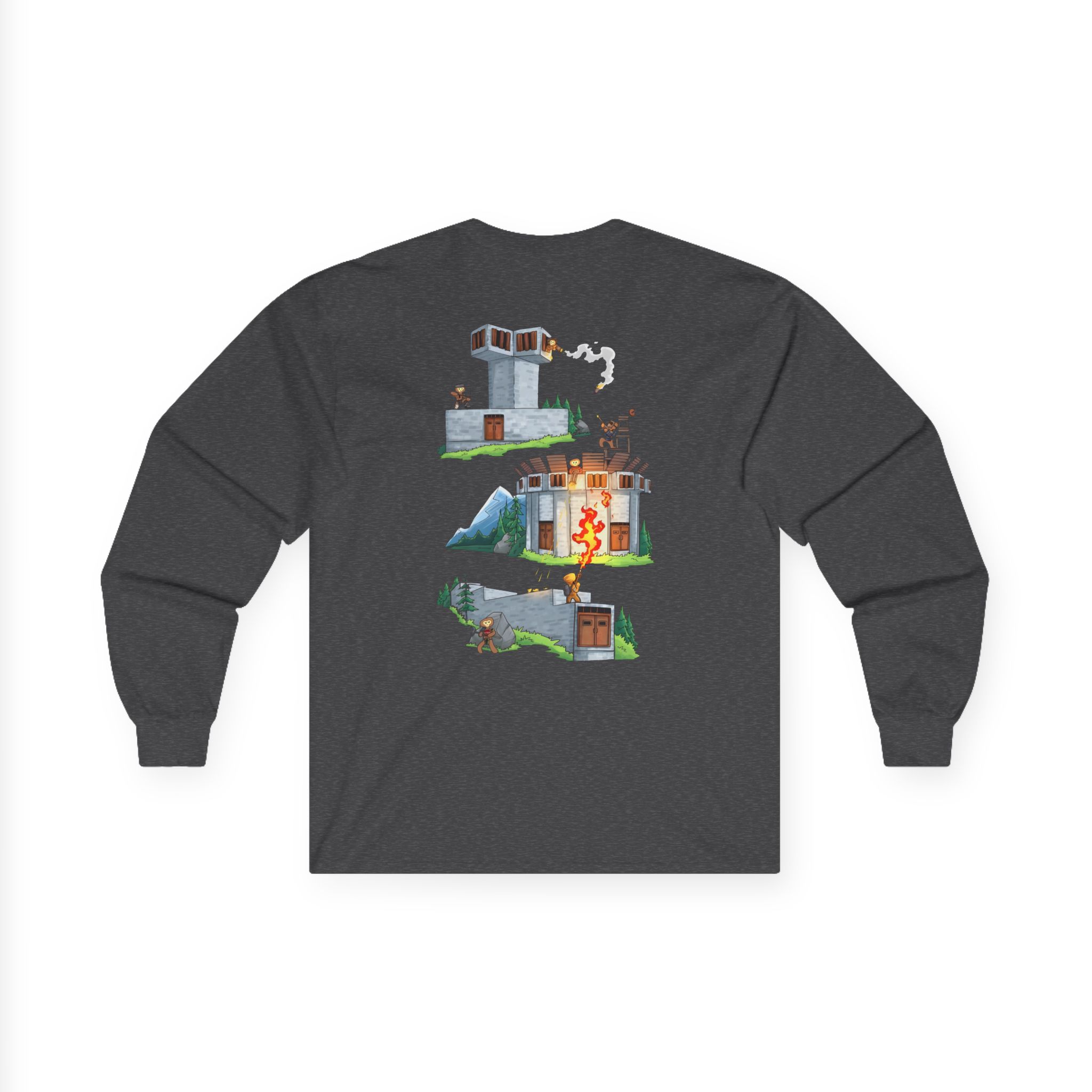 Spoonkid Battlefield Unisex Ultra Cotton Long Sleeve Tee