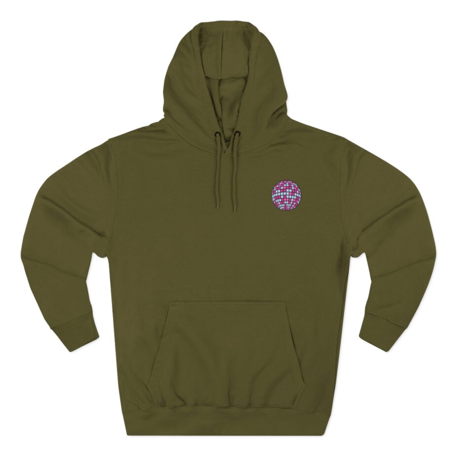 Just Trish Three-Panel Fleece Hoodie