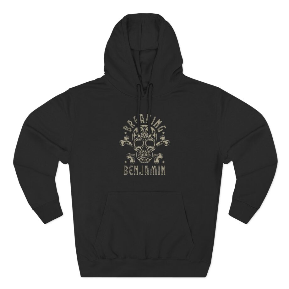 Breaking Benjamin Skull Three-Panel Fleece Hoodie